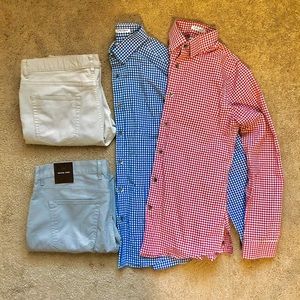 Two Slim Fit Express Shirts and two chinos